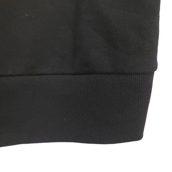 Victoria's Secret Victoria Sport Sweatshirt Womens Large Black Cozy Cowl Neck - Picture 4 of 13